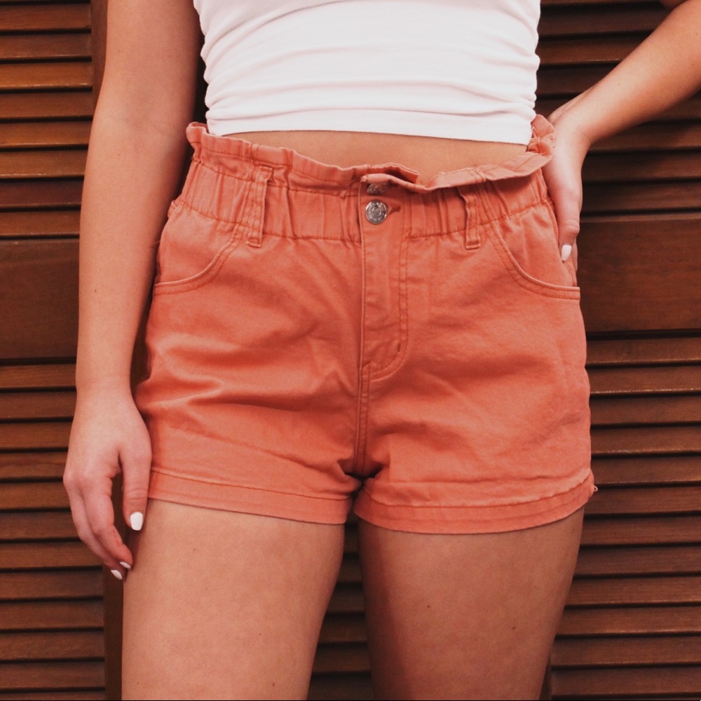 High waisted shorts